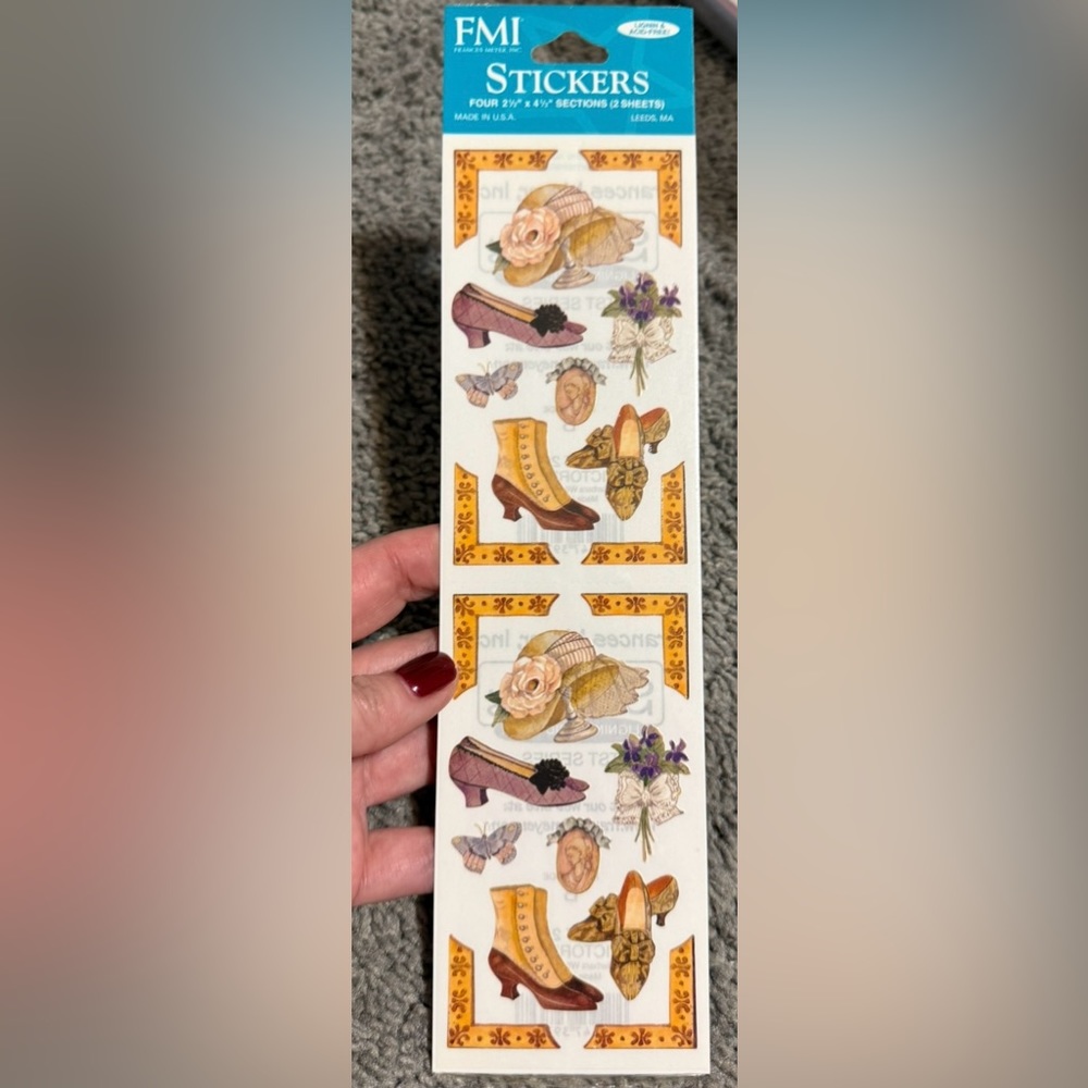 $2 FMI Vintage Style Stickers $2 WITH ANY $10 ORDER OR MORE